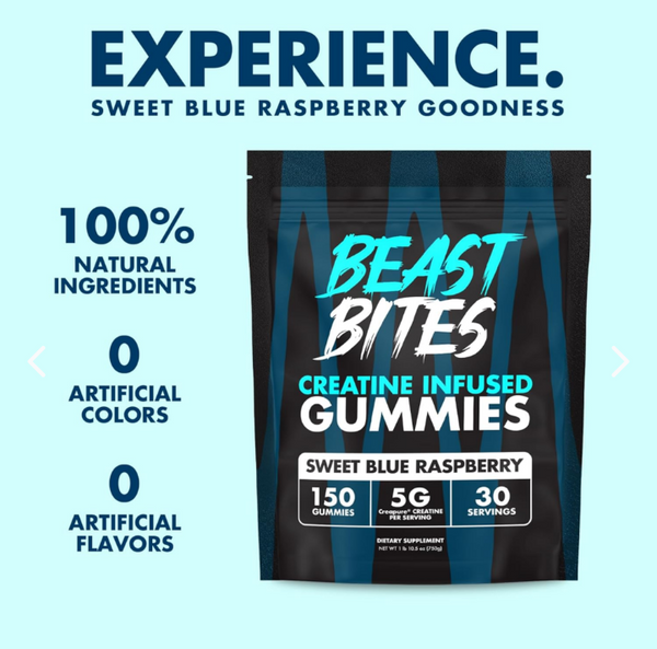 Beast Bites — Gomitas de Creatina